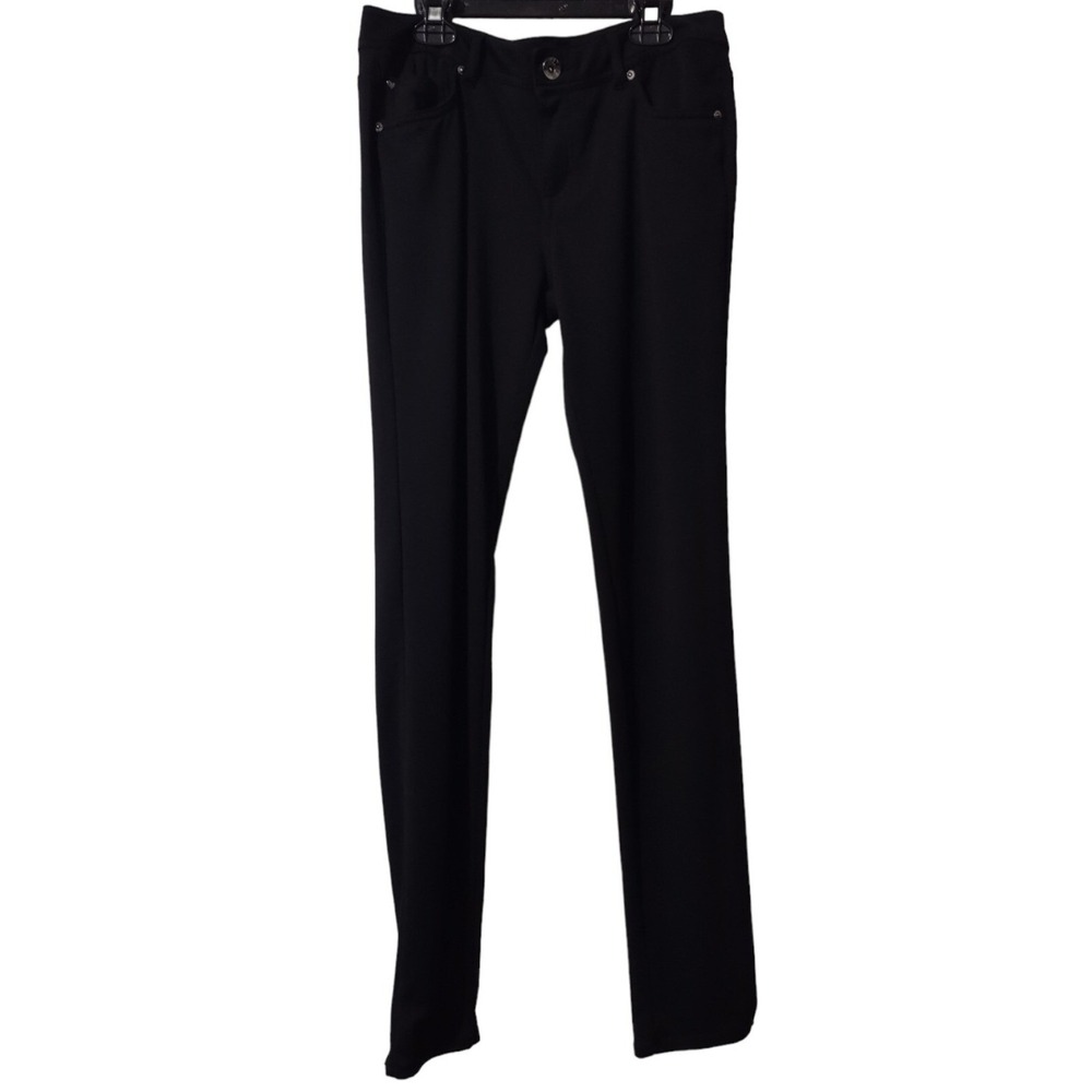 Justice Skinny Pants Missy Size 18 Black Norm‎ Core Streetwear Casual Slim Fit